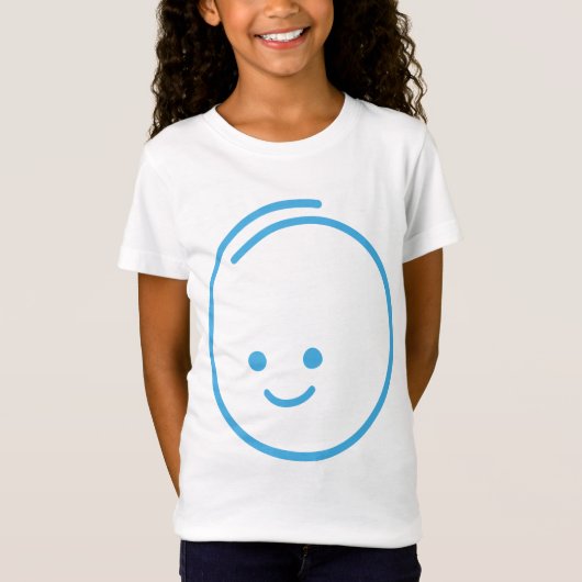 Minimalistisch Verdriet Icoon T-shirt (Voorkant)