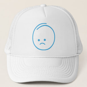 Minimalistisch Verdriet Icoon Trucker Pet