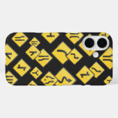 minimalistisch verkeersbord Case-Mate iPhone case (Achterkant (horizontaal))