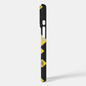 minimalistisch verkeersbord Case-Mate iPhone case (Achterkant / Links)