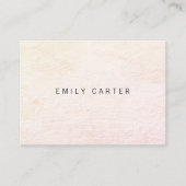 Minimalistisch versteld visitekaartje (Voorkant)