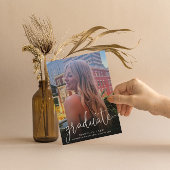 Minimalistisch verticaal vier foto 2023-Afstuderen Kaart