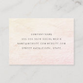 Minimalistisch Vervuild Visitekaartje (Achterkant)