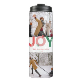 Minimalistisch Vet Vreugdescript 6 Fotocollage Vak Thermosbeker