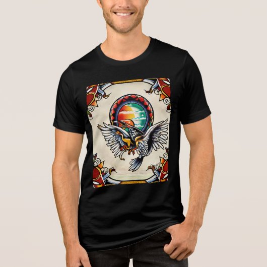 Minimalistisch Vibes T-shirt – schoon, eenvoudig e (Voorkant)