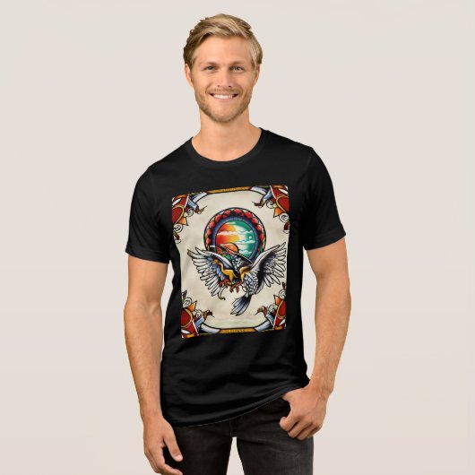 Minimalistisch Vibes T-shirt – schoon, eenvoudig e (Voorkant volledig)