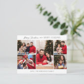 Minimalistisch vijf-fotokerst voor de zoete - klei (Staand voorkant)