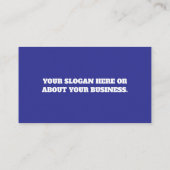  minimalistisch Visitekaartje (Achterkant)