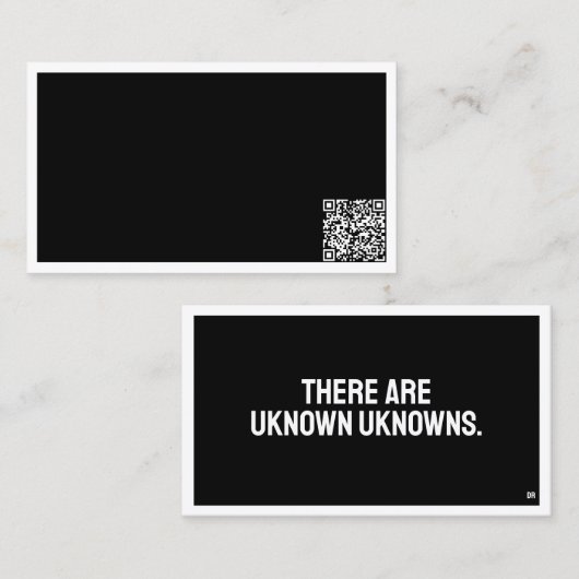 minimalistisch Visitekaartje (Voorkant / Achterkant)