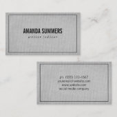 minimalistisch visitekaartje (Voorkant / Achterkant)