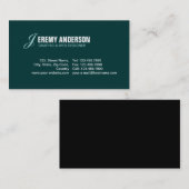 minimalistisch visitekaartje (Voorkant / Achterkant)