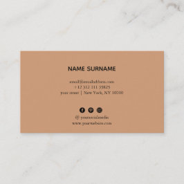 Minimalistisch Visitekaartje