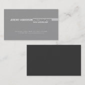 minimalistisch visitekaartje (Voorkant / Achterkant)