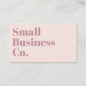 Minimalistisch Visitekaartje Contactkaartje (Voorkant)