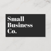 Minimalistisch Visitekaartje Contactkaartje (Voorkant)