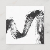 Minimalistisch Visitekaartje op het Plein van de K (Achterkant)