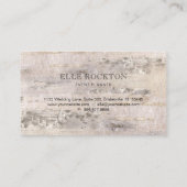 Minimalistisch Visitekaartje van de boomschors (Achterkant)