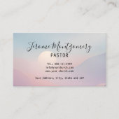 Minimalistisch Visitekaartje van de dominee (Voorkant)