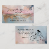 Minimalistisch Visitekaartje van de dominee (Voorkant / Achterkant)