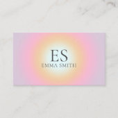 Minimalistisch Visitekaartje van de Gradiënt van M (Voorkant)