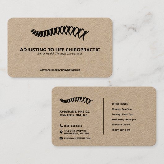 Minimalistisch Visitekaartje van de Logo van de we (Voorkant / Achterkant)