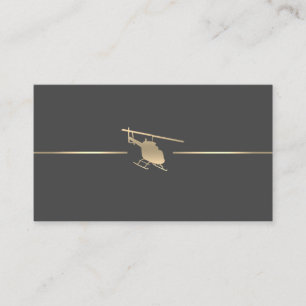 Minimalistisch Visitekaartje van de luchtvaart