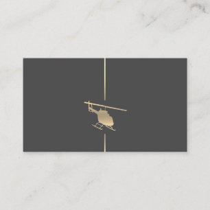 Minimalistisch Visitekaartje van de luchtvaart