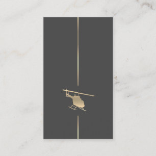 Minimalistisch Visitekaartje van de luchtvaart