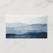 Minimalistisch Visitekaartje van de Nautische Wate (Voorkant)