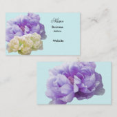 Minimalistisch Visitekaartje van pony's (Voorkant / Achterkant)