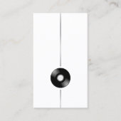 Minimalistisch Visitekaartje vinylrecord (Voorkant)