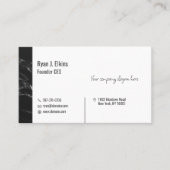 Minimalistisch Visitekaartje voor CEO en consultan (Voorkant)