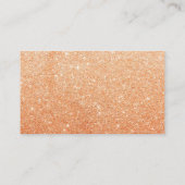 Minimalistisch Visitekaartje voor Glitter Interior (Achterkant)