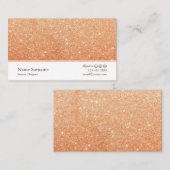 Minimalistisch Visitekaartje voor Glitter Interior (Voorkant / Achterkant)