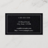 Minimalistisch Visitekaartje voor huisarts (Achterkant)