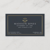 Minimalistisch Visitekaartje voor juristen (Voorkant)