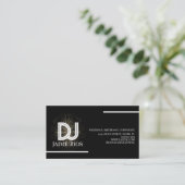 Minimalistisch Visitekaartje voor muziekproducente (Staand voorkant)