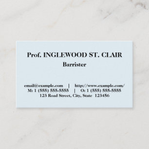 Minimalistisch Visitekaartje voor professionele pr