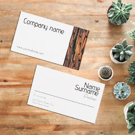 Minimalistisch Visitekaartje voor steenfotografie