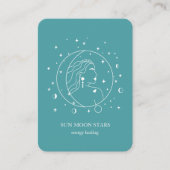 Minimalistisch Visitekaartje voor zonnescherm (Voorkant)