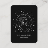 Minimalistisch Visitekaartje voor zonnescherm (Voorkant)