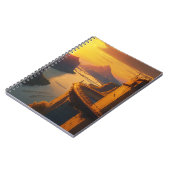 minimalistisch vlindersilhouet notitieboek (Linkerzijde)