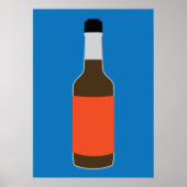 Minimalistisch voor lea en perrins poster (Voorkant)