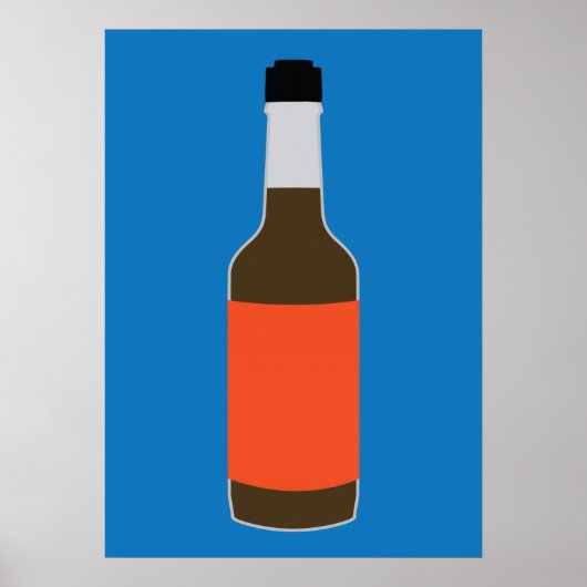 Minimalistisch voor lea en perrins poster (Voorkant)