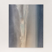 Minimalistisch voor oceaan en wolken legpuzzel (Verticaal)