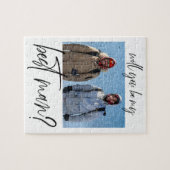 Minimalistisch voorstel voor beste man legpuzzel (Horizontaal)