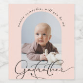 Minimalistisch voorstel voor een foto Wijnlabel Wijn Etiket (Enkel label)