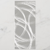 MINIMALISTISCH, Vrede, Hoop, Liefde, Vakantiemenu Menu (Achterkant)