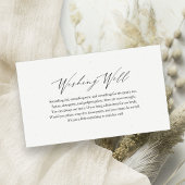 Minimalistisch Vrijgezellenfeest dat goed tussenvo Informatiekaartje