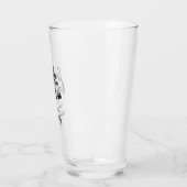 Minimalistisch vrijgezellenfeest  glas (Links)